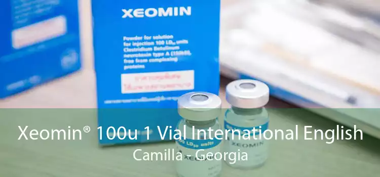Xeomin® 100u 1 Vial International English Camilla - Georgia