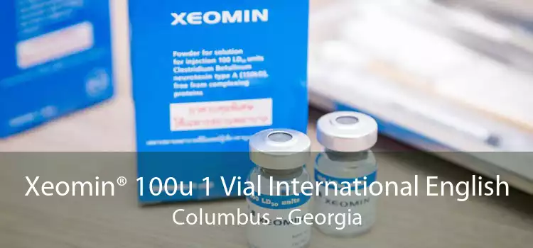 Xeomin® 100u 1 Vial International English Columbus - Georgia