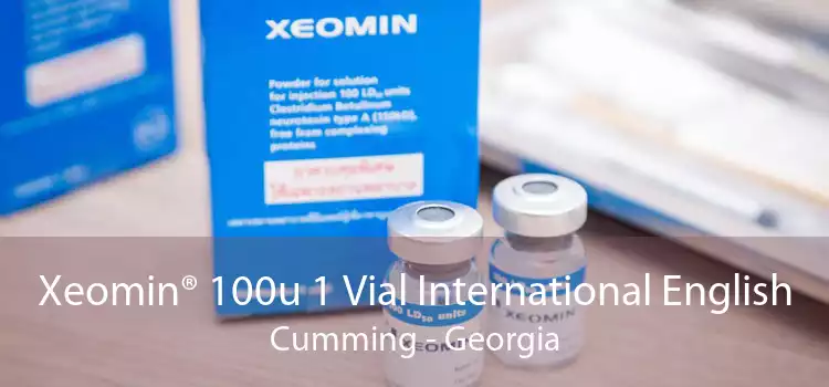 Xeomin® 100u 1 Vial International English Cumming - Georgia