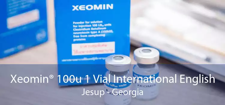 Xeomin® 100u 1 Vial International English Jesup - Georgia