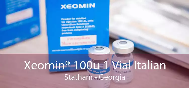 Xeomin® 100u 1 Vial Italian Statham - Georgia