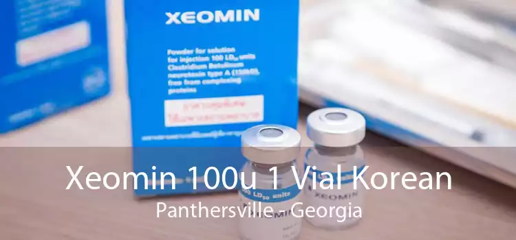 Xeomin 100u 1 Vial Korean Panthersville - Georgia