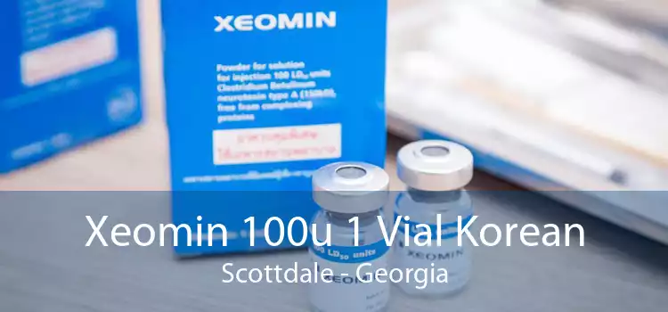 Xeomin 100u 1 Vial Korean Scottdale - Georgia