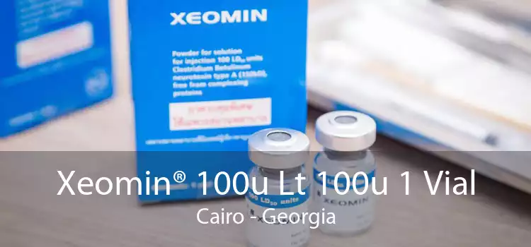 Xeomin® 100u Lt 100u 1 Vial Cairo - Georgia