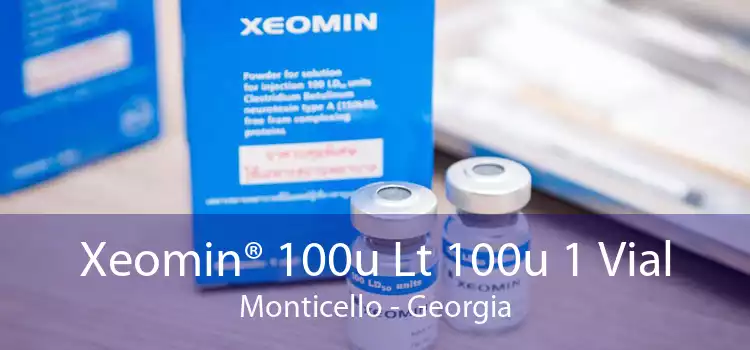 Xeomin® 100u Lt 100u 1 Vial Monticello - Georgia