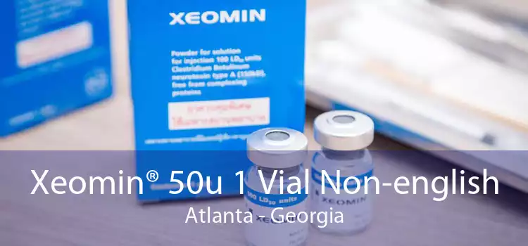 Xeomin® 50u 1 Vial Non-english Atlanta - Georgia