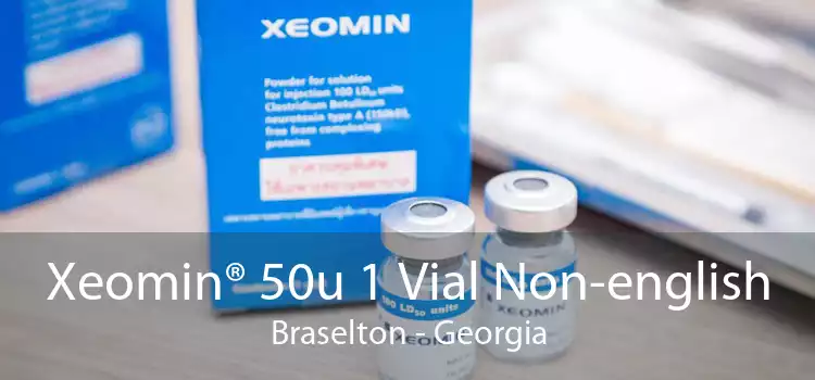 Xeomin® 50u 1 Vial Non-english Braselton - Georgia