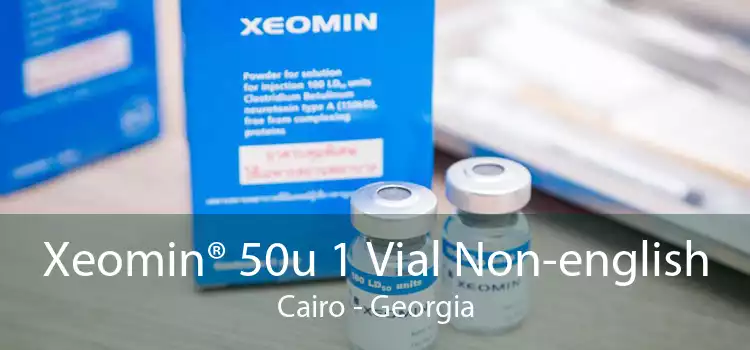 Xeomin® 50u 1 Vial Non-english Cairo - Georgia
