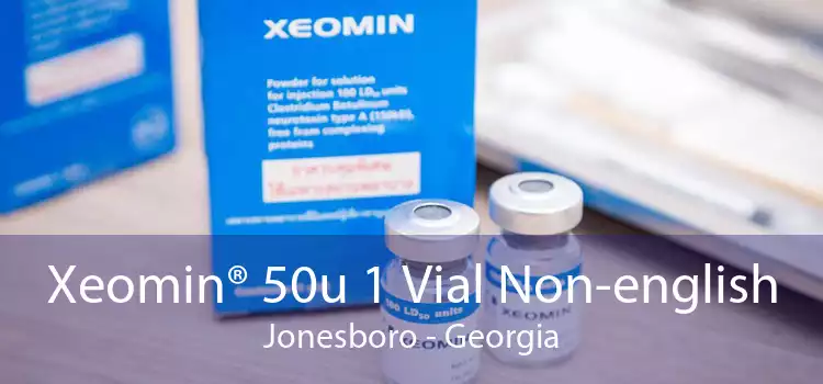 Xeomin® 50u 1 Vial Non-english Jonesboro - Georgia