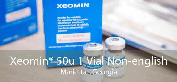 Xeomin® 50u 1 Vial Non-english Marietta - Georgia