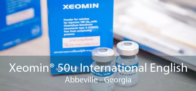 Xeomin® 50u International English Abbeville - Georgia