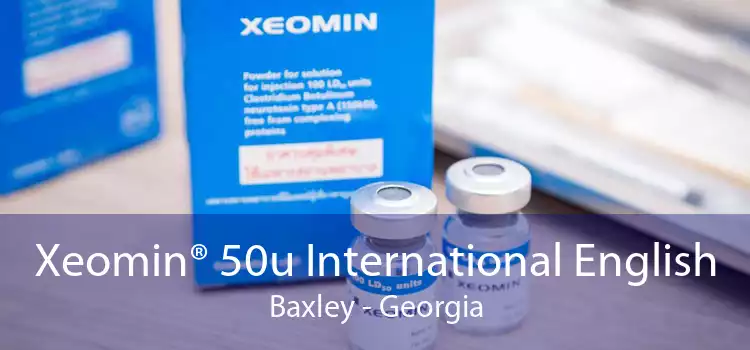 Xeomin® 50u International English Baxley - Georgia
