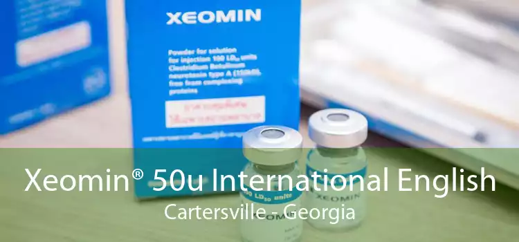 Xeomin® 50u International English Cartersville - Georgia