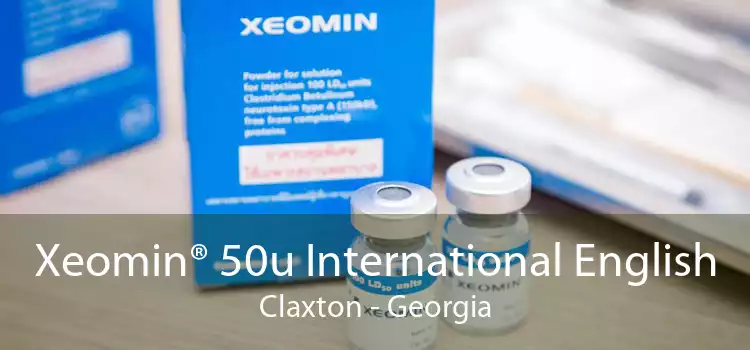 Xeomin® 50u International English Claxton - Georgia