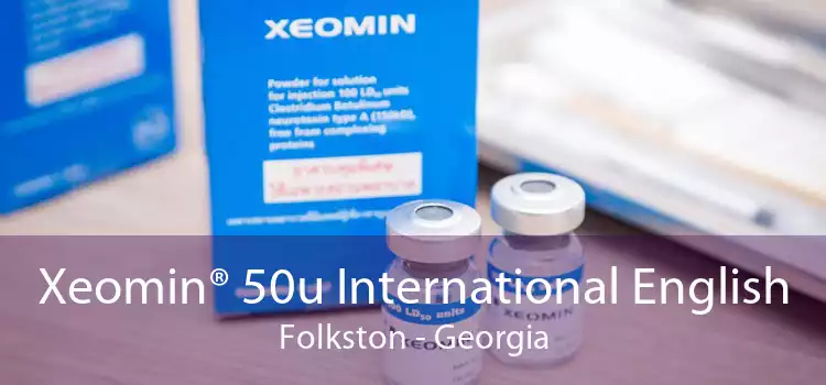 Xeomin® 50u International English Folkston - Georgia