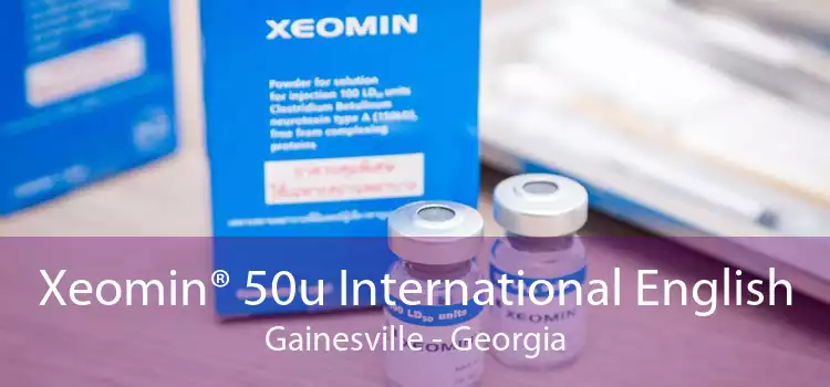 Xeomin® 50u International English Gainesville - Georgia