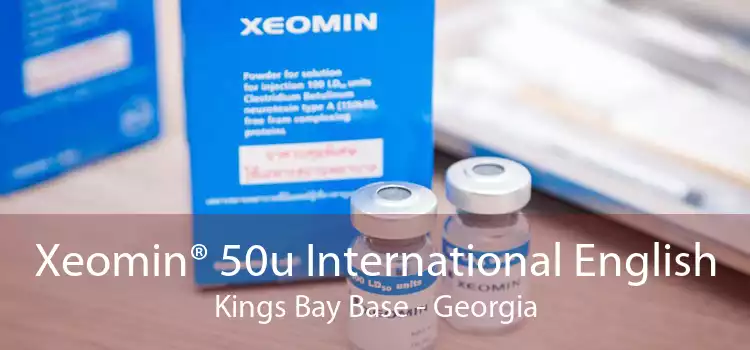 Xeomin® 50u International English Kings Bay Base - Georgia