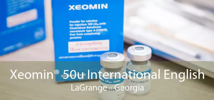Xeomin® 50u International English LaGrange - Georgia