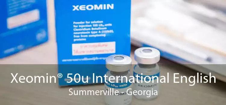 Xeomin® 50u International English Summerville - Georgia