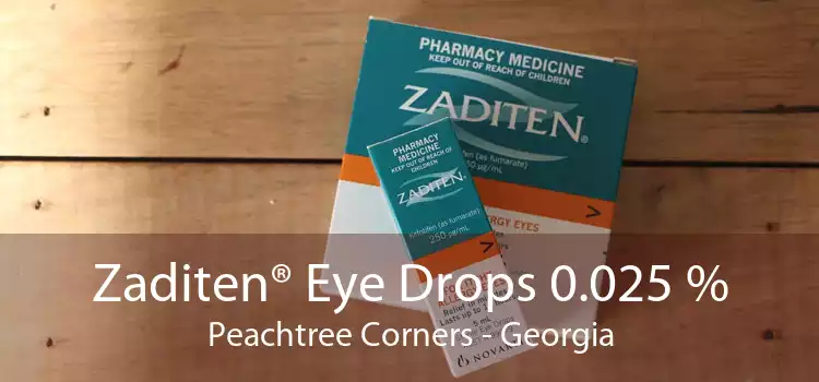 Zaditen® Eye Drops 0.025 % Peachtree Corners - Georgia