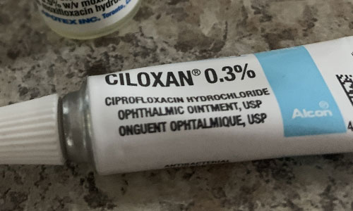 Ciloxan 0.3% Ophthalmic Ointment 3mg