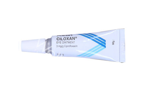 Ciloxan 0.3% Ophthalmic Ointment 3mg